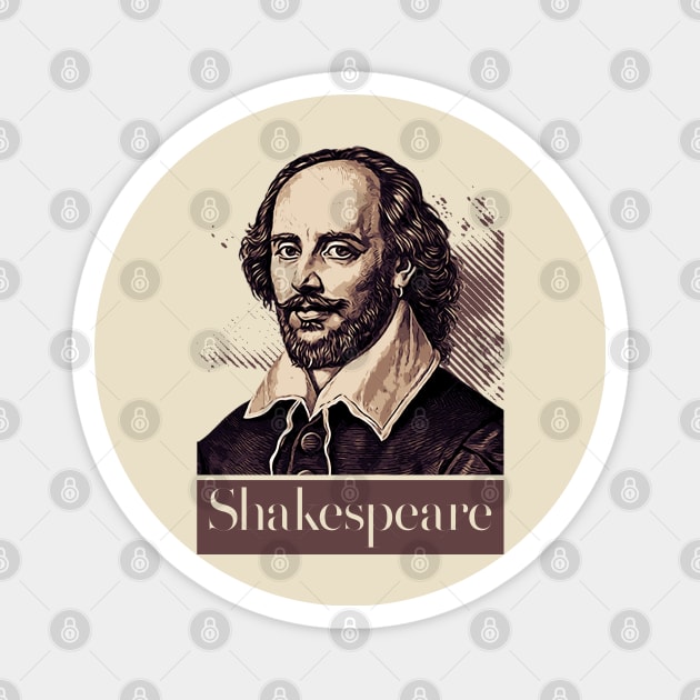 Shakespeare Magnet by Nana On Here